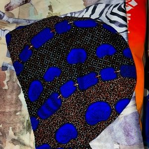 Grace Eleyae Wax Wire Turban